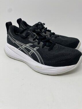 Asics Gel Cumulus 27 Running Shoes Womens 8.5 Narrow Black White Sneakers